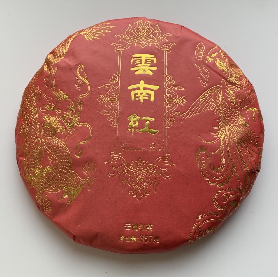 Чай Черный красный Дракон и Феникс 2021 год 357 г