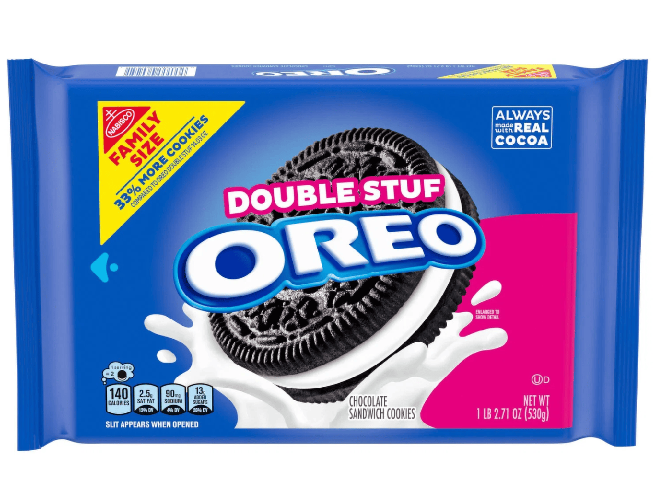 Печенье OREO Double Stuf Chocolate Sandwich Cookies 530 г (3117095859)