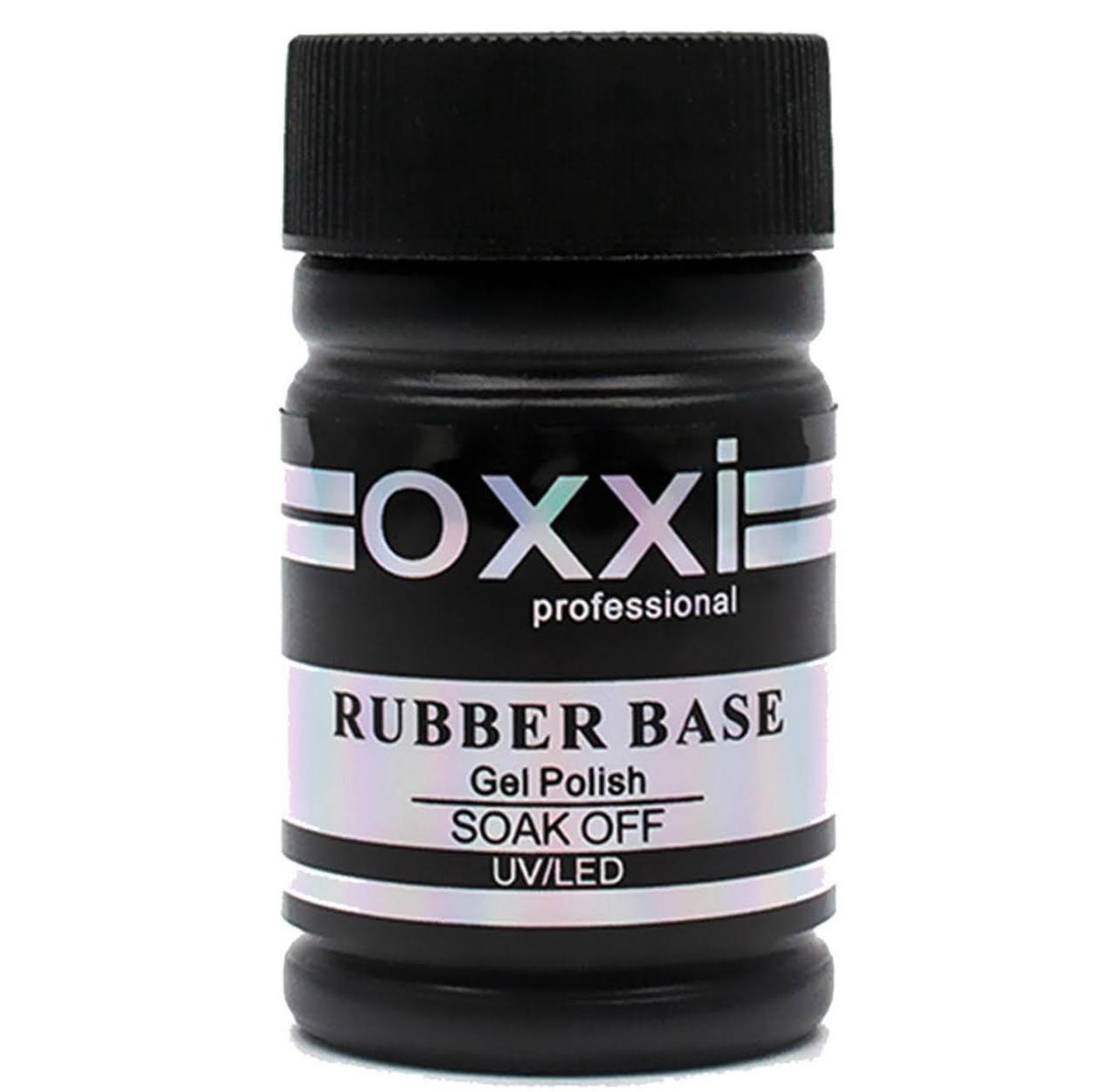 Базовое каучуковое покрытие для гель-лака OXXI Rubber Base 30 мл