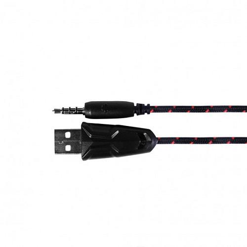 Наушники Modecom MC-839 Volcano Sword Gaming jack 2,2 м 2х3,5 мм (563156) - фото 6