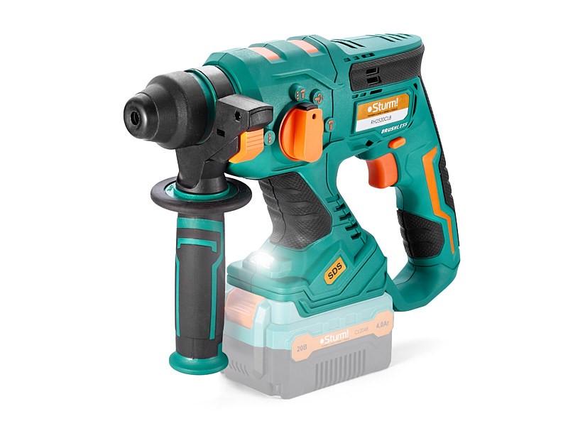 Перфоратор акумуляторний Sturm RH2520CLB в кейсі без АКБ і ЗУ (40523803) - фото 5