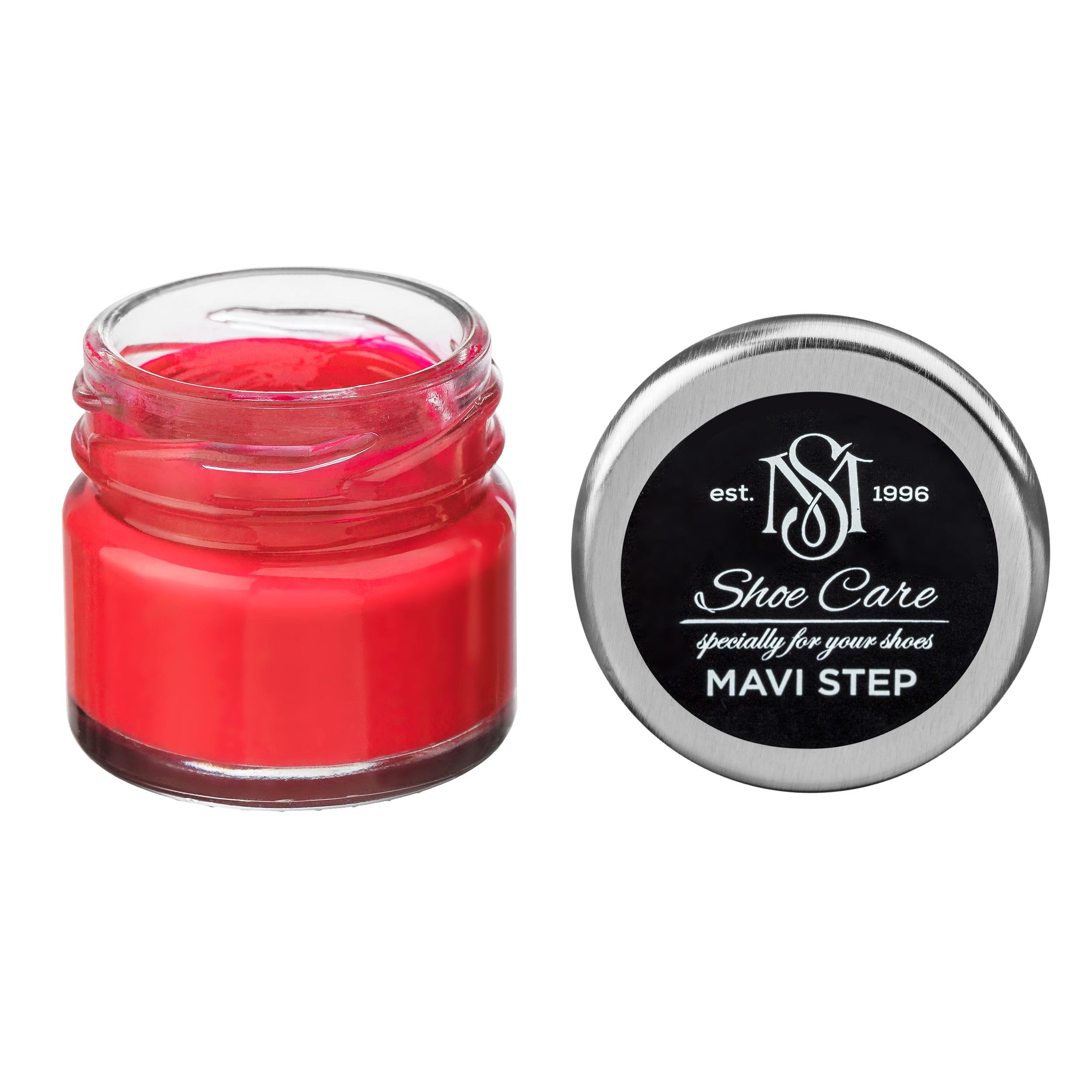 Крем для обуви и кожи Mavi Step Creme de Beaute 25 мл Красный (C01/162/025) - фото 1