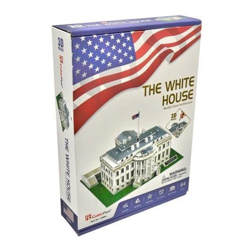 Тривимірна головоломка-конструктор CubicFun C060h Білий дім