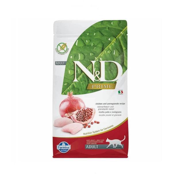 Корм сухий беззерновий Farmina GRAIN FREE Курка/гранат для дорослих кішок 300 г (8010276021014)