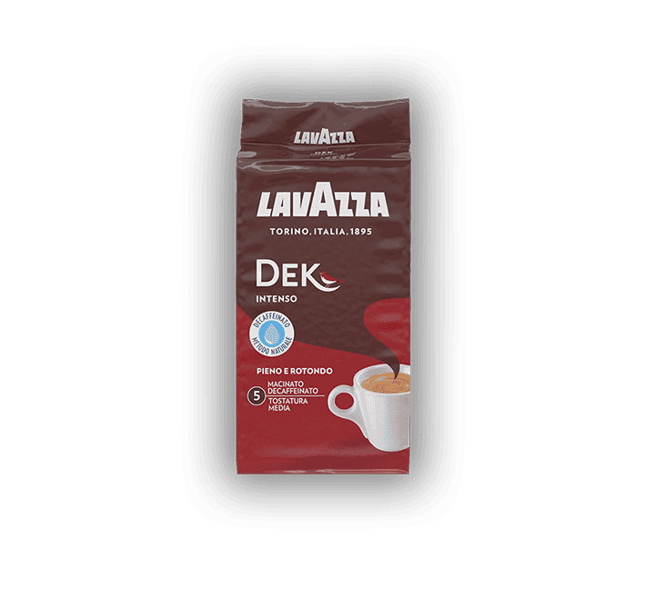 Кава мелена Lavazza DEK Intenso без кофеїну 250 г (H-34)