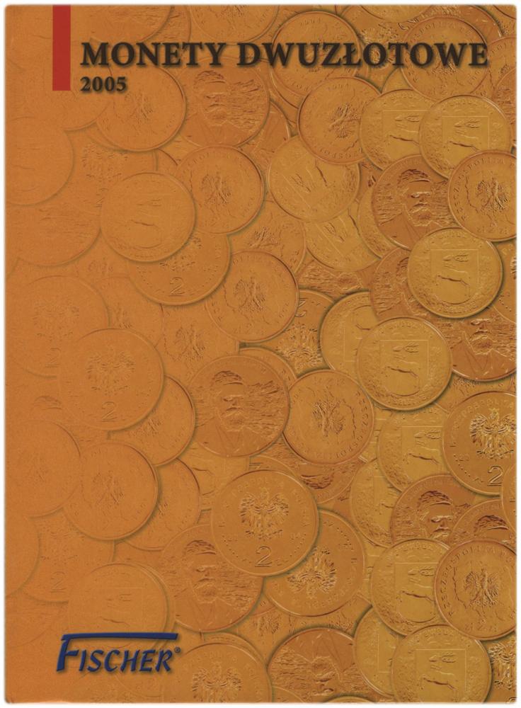 Польща Альбом для монет 2 злотих 2005 року випуску Fischer (А05392)