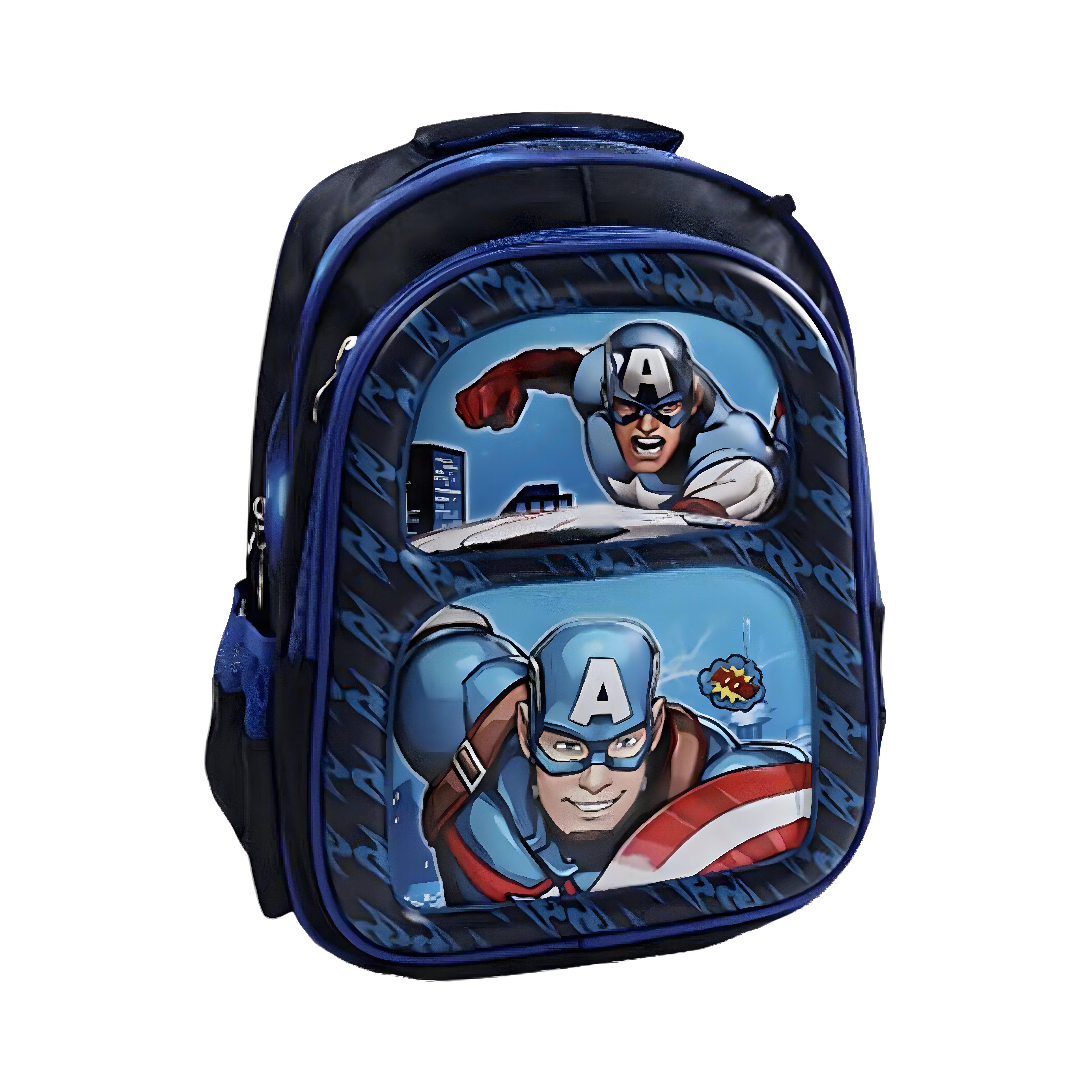 Школьный рюкзак Капитан Америка для мальчика 28х12х37 см (C 72862-5)