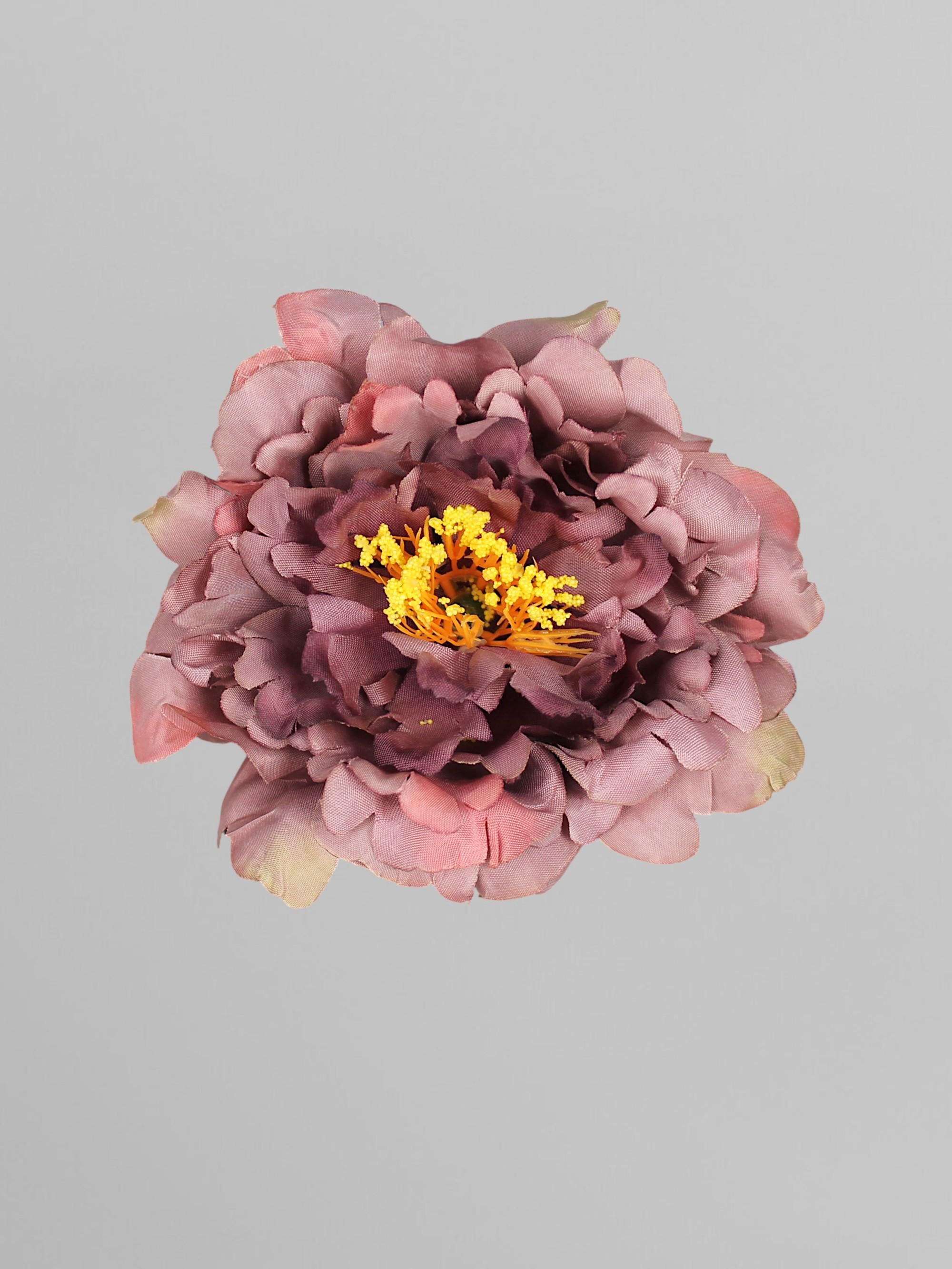 Искусственная головка пиона раскрыта 12 см Пильно-фиолетовый (К05052)