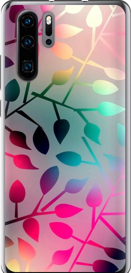 Чехол на Huawei P30 Pro Листья (2235u-1621-42517)