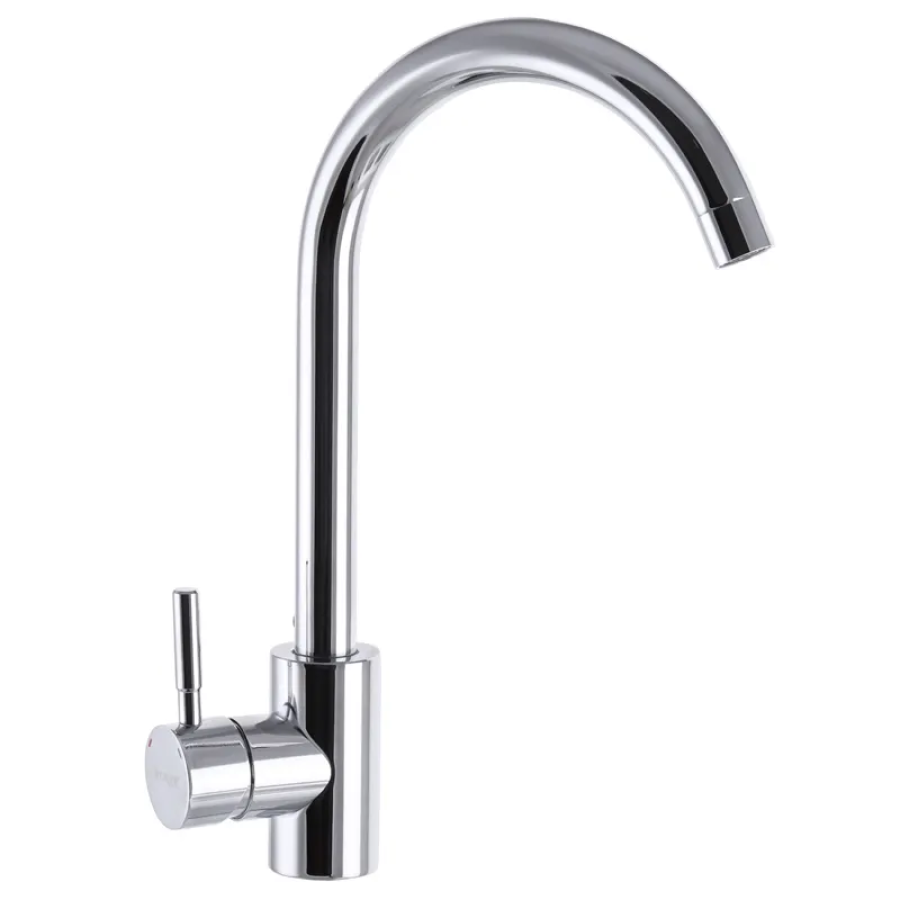 Смеситель кухонный Champion SUS-011 из нержавеющей стали Silver (CH0285)