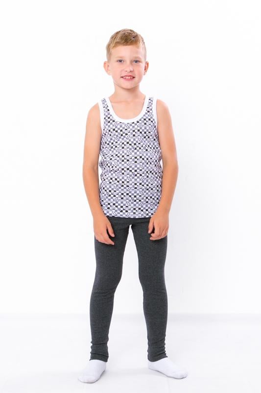 Підштаники для хлопчика на резинці однотонні Носи Своє 128 см Сірий (6237-064)