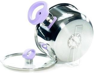 Кастрюля Fissman Veronica 6,1 л с бакелитовыми ручками (FN-SS-5447) - фото 4 Кастрюля Fissman Veronica 6,1 л с бакелитовыми ручками (FN-SS-5447) - фото 4