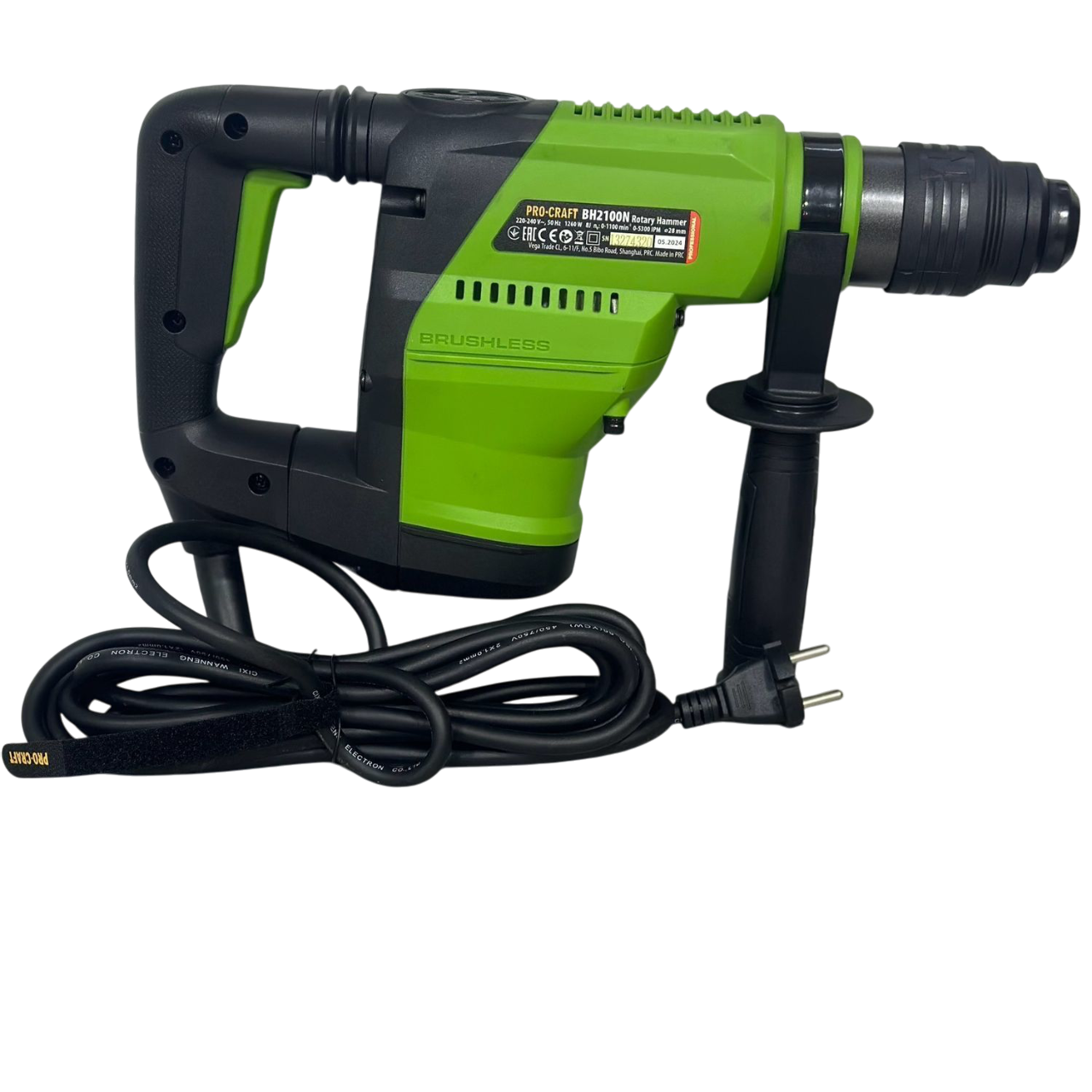 Перфоратор безщітковий ProCraft BH2100N 8Дж SDS PLUS - фото 2