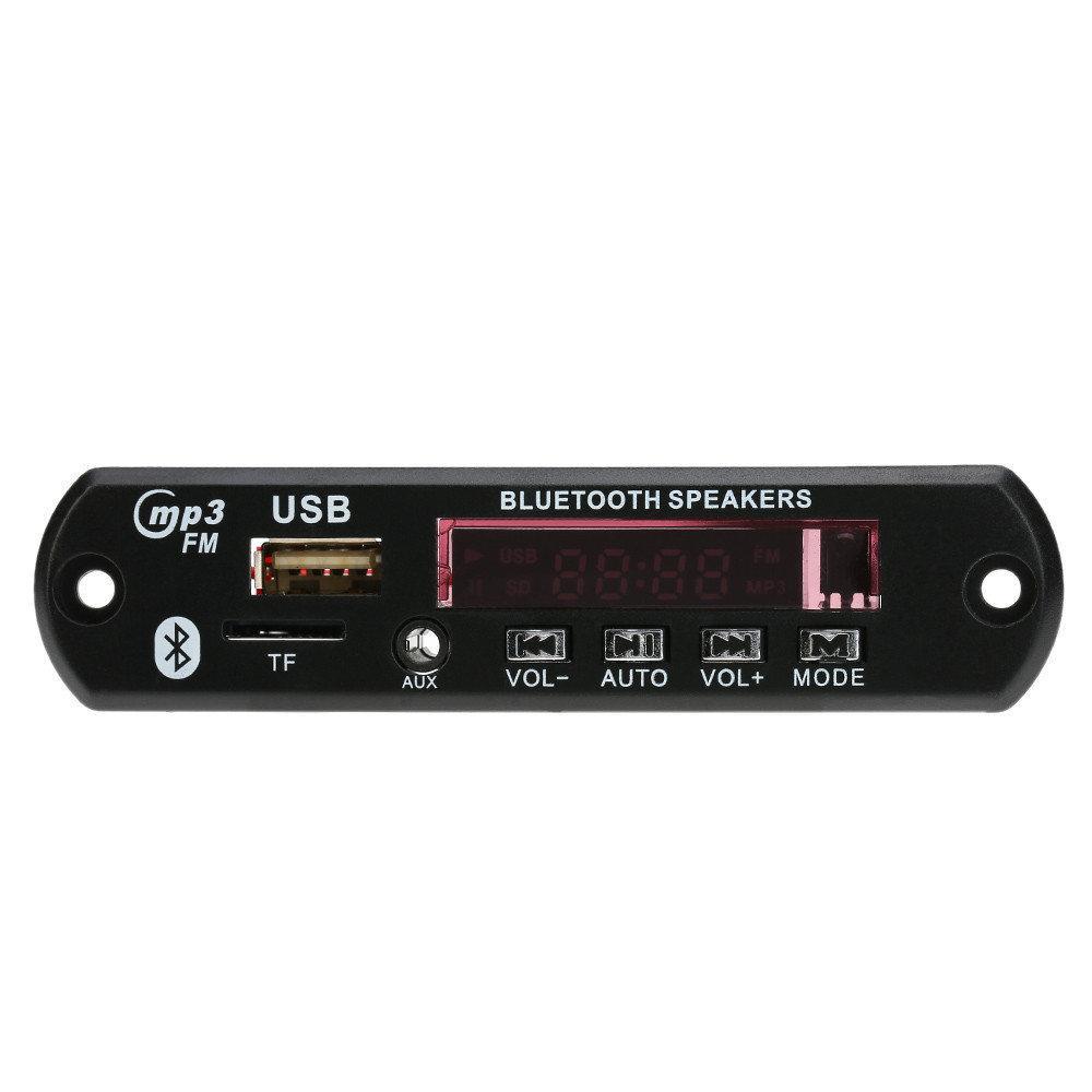 Авто MP3 Bluetooth FM USB SD модуль усилитель (004909)