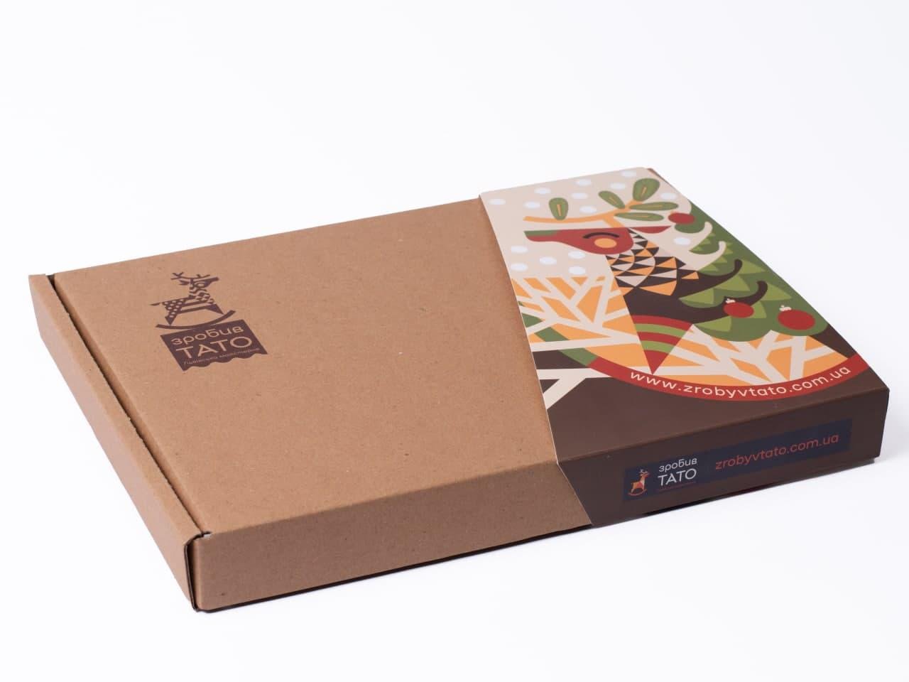 Набір-розмальовка Зробив Тато Різдвяні пряники з фарбою та мотузочками (TOYS20022) - фото 5