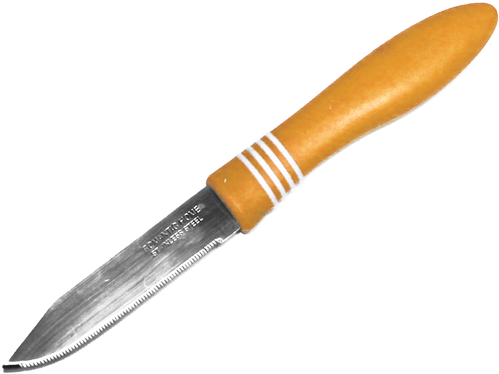 Ножи ARAMONTINA с зубчиками 7,5 см 12 шт. Оранжевый Ножи ARAMONTINA с зубчиками 7,5 см 12 шт. Оранжевый