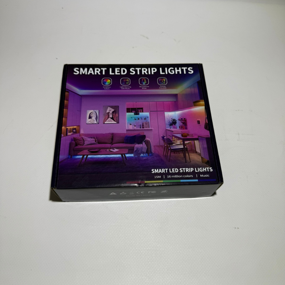 Світлодіодна стрічка RGB Smart 5050 60 д.м 15 м (IP205050RGB)