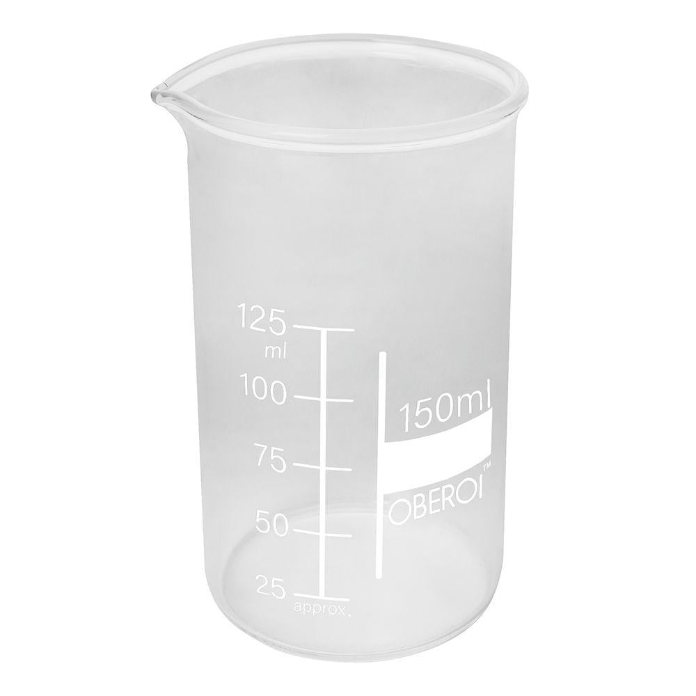 Стакан лабораторный с носиком и шкалой 150 мл (12521)