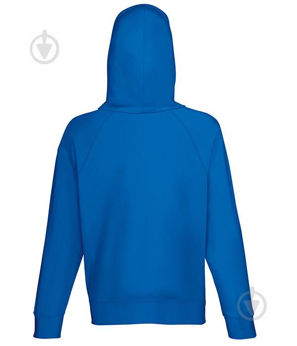 Толстовка на молнии Fruit of the Loom Lightweight hooded sweat jacket S Ярко-Синий (062144051S) - фото 2