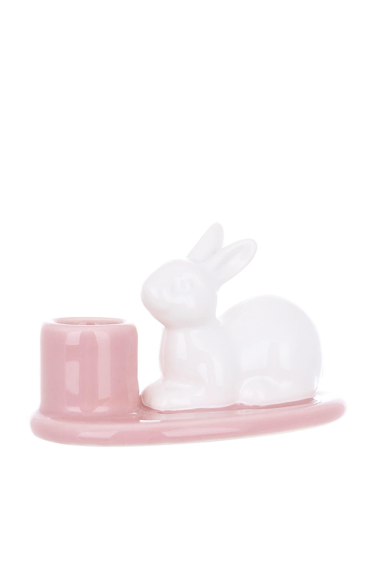 Подсвечник керамический Кролик (SKT001052173)
