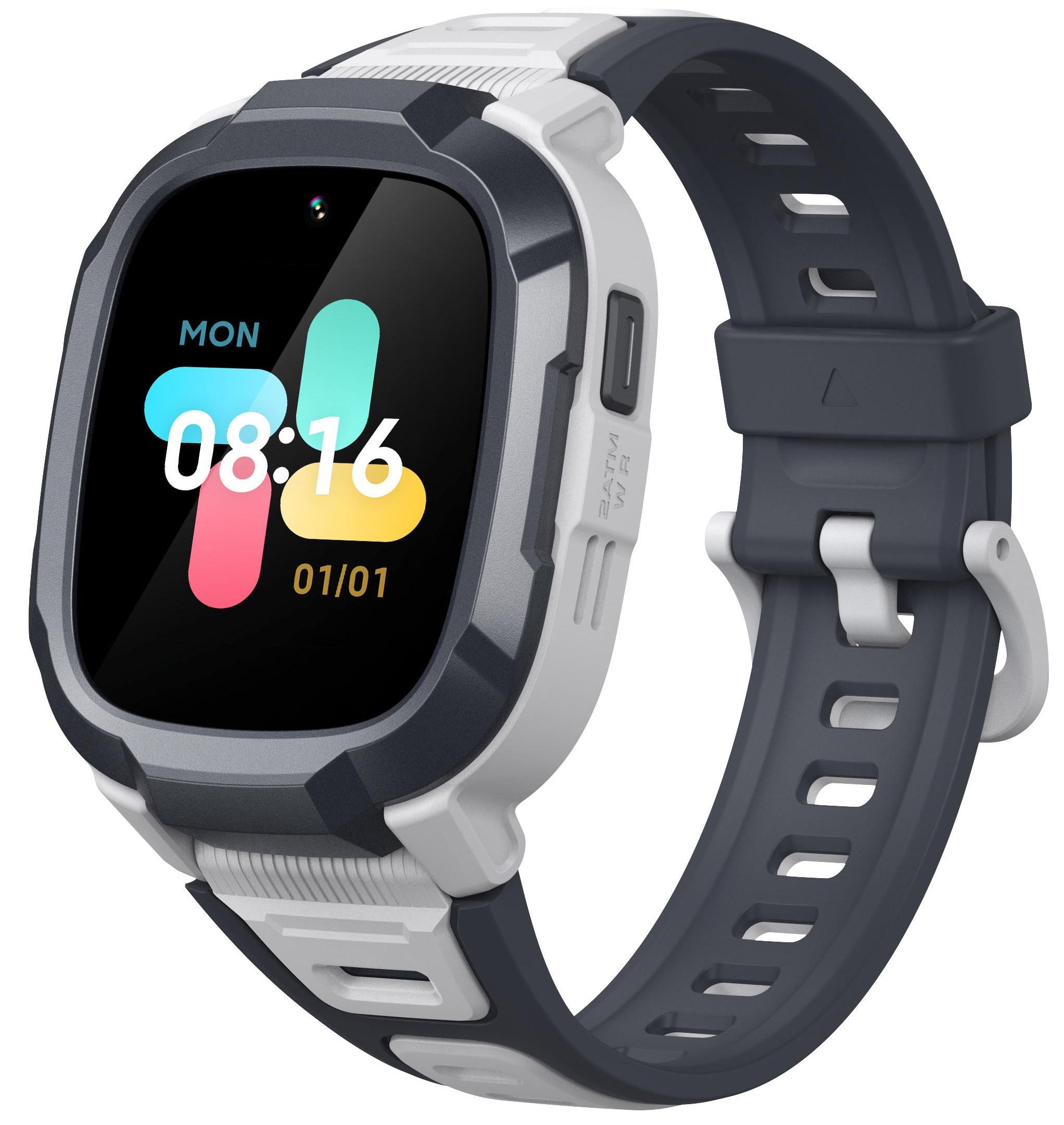 Смарт-годинник дитячий Mibro P6 1,4" 4G/Wi-Fi/GPS відеодзвінки Сірий (XPSWP004G)