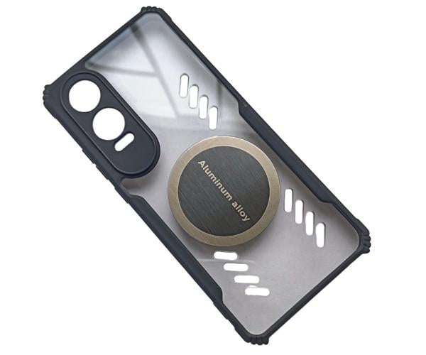 Чехол - накладка Acryl Cooling Armor для OnePlus Nord CE4 Lite с металлической пластиной, Black Чехол - накладка Acryl Cooling Armor для OnePlus Nord CE4 Lite с металлической пластиной, Black