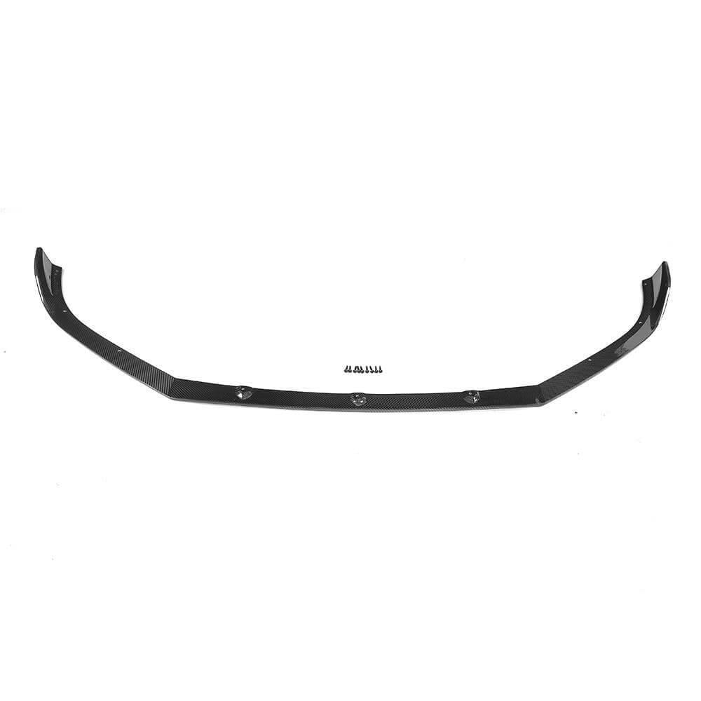 Накладка на передний бампер DDCarbon Lip V2 2017-2019/Mazda 6 2012-2024 гг. карбон (153861)