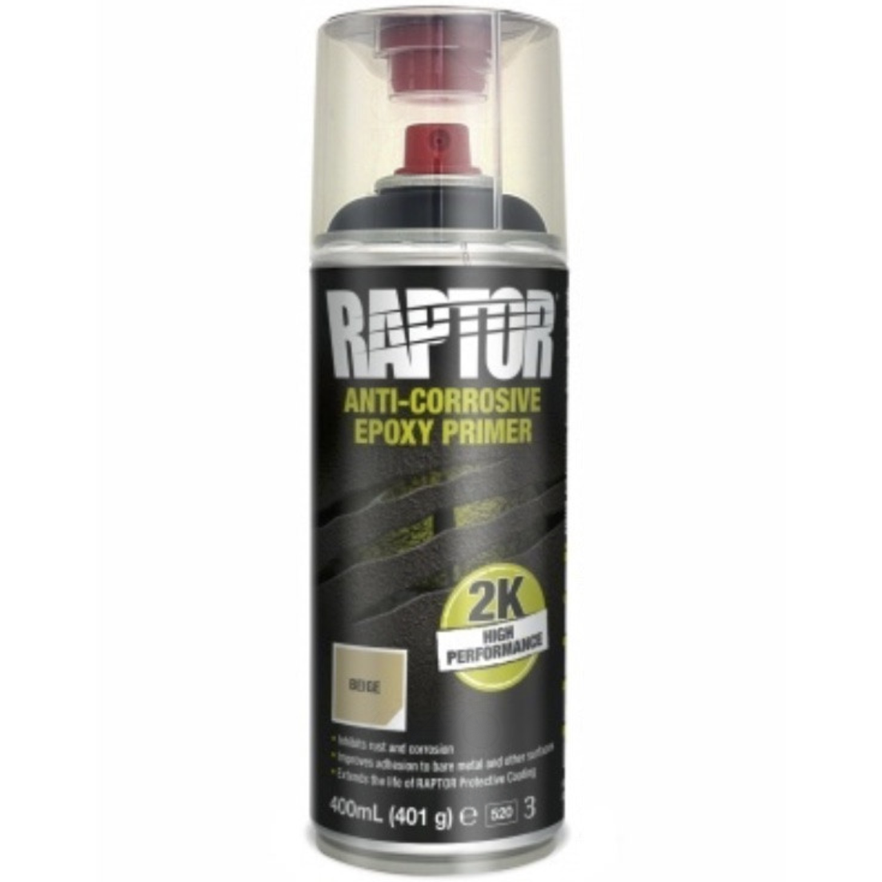 Грунт эпоксидный антикоррозионный RAPTOR™ U-POL 400 мл Бежевый