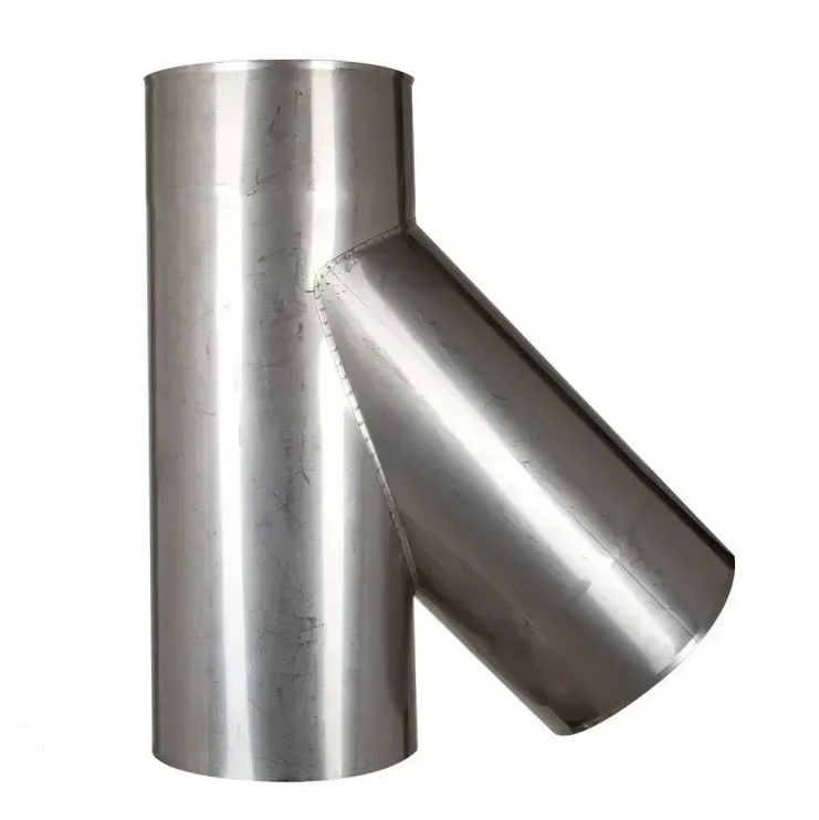 Тройник 45° AiSi 304 0,5 мм ⌀ 160 мм (L001770)