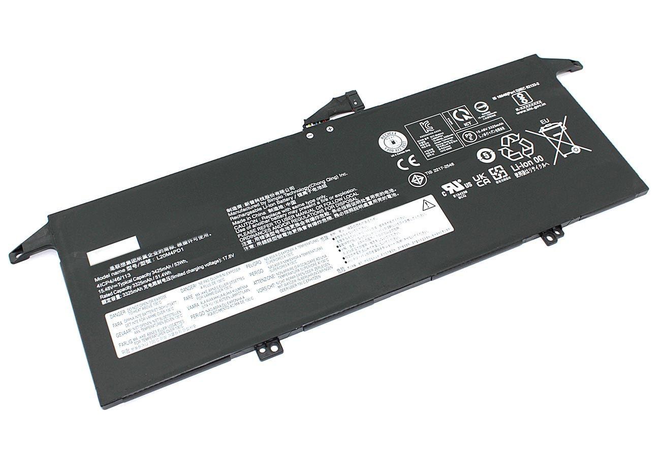 Аккумулятор для ноутбука Lenovo L20M4PD1 ThinkBook Plus G2 ITG 15,48 V 3425 mAh (085329) Аккумулятор для ноутбука Lenovo L20M4PD1 ThinkBook Plus G2 ITG 15,48 V 3425 mAh (085329)
