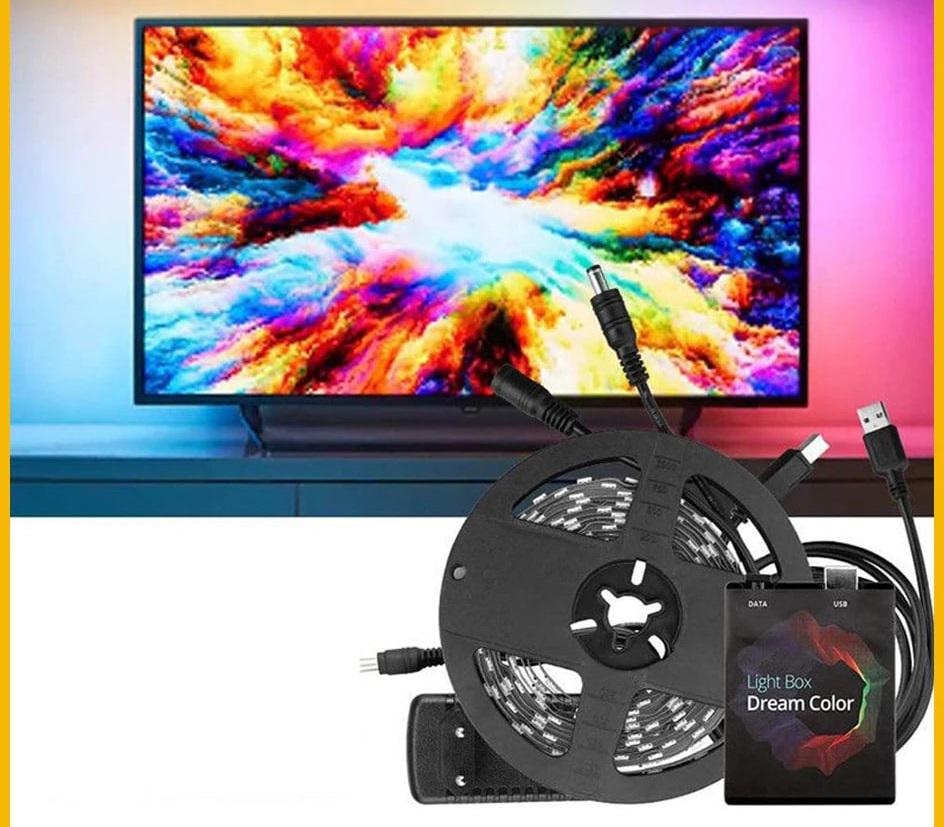 Підсвітка LED Ambilight Adalight Dream Ambibox Ambilight Prismatik для ПК і Android-TV 60 ламп/метр 35 м - фото 12 Підсвітка LED Ambilight Adalight Dream Ambibox Ambilight Prismatik для ПК і Android-TV 60 ламп/метр 35 м - фото 12