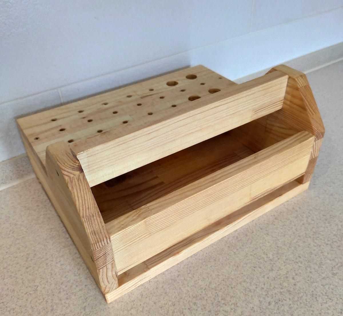 Органайзер для инструмента деревянный (2087890126) - фото 6 Органайзер для инструмента деревянный (2087890126) - фото 6