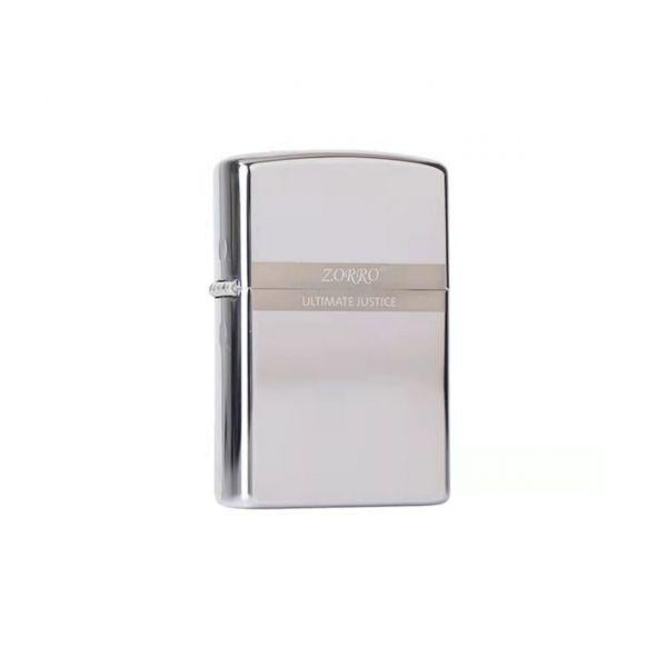 Зажигалка бензиновая Zorro Spoor Premium Silver (HL-292)
