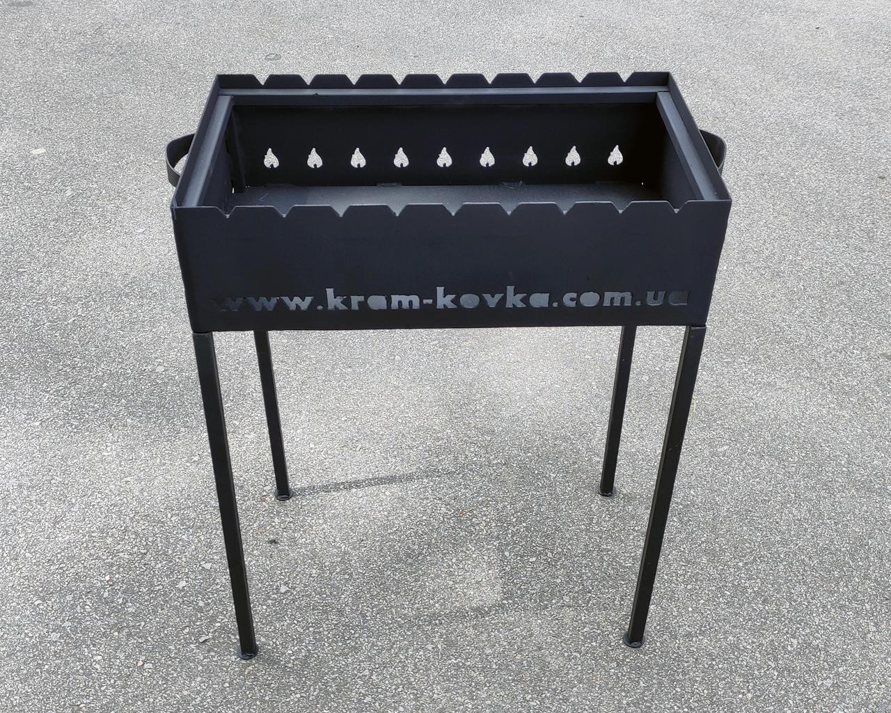 Мангал Kram-kovka зі знімними ніжками 3 мм - фото 4