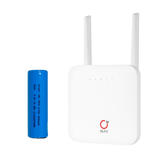 Роутер OLAX AX6 PRO4G батарея 4000 мАг для автономної роботи (102290)