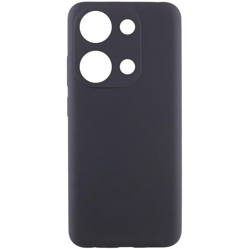 Протиударний чохол Silicone Cover Lakshmi Full Camera (AAA) для Xiaomi Redmi Note 13 4G Чорний / Black
