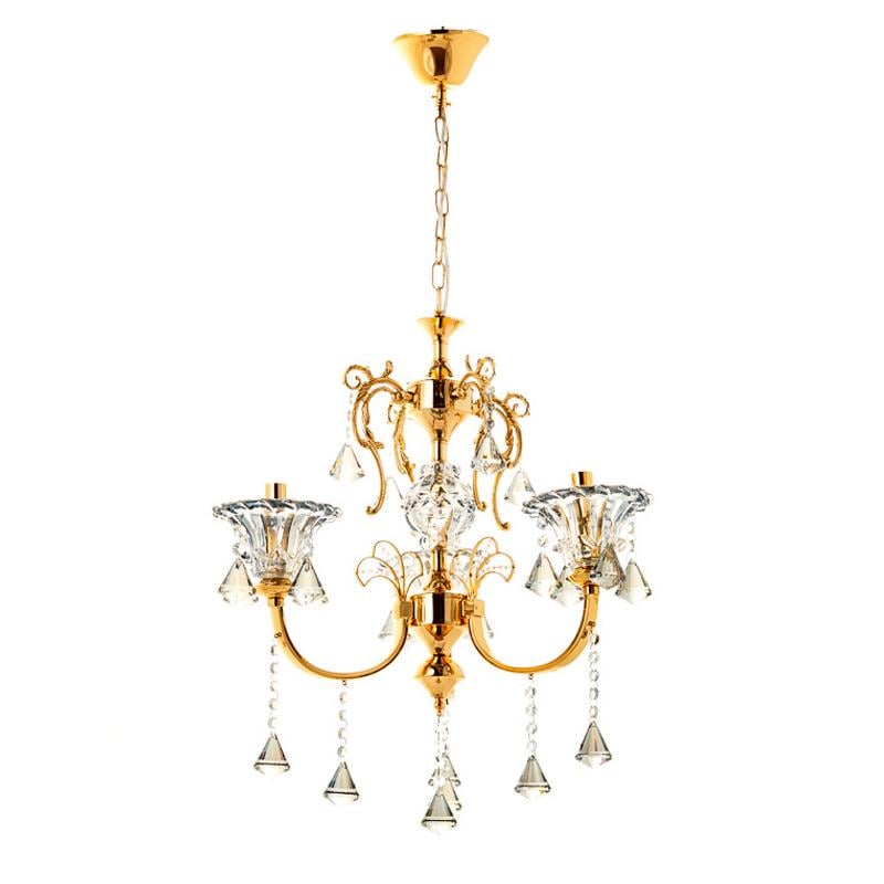 Люстра подвесная свечи Light House ES-15436/3 Золото