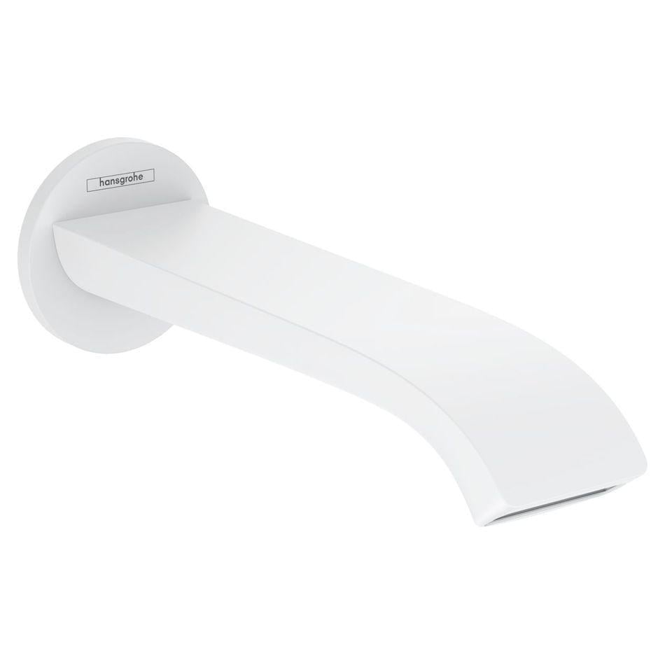 Излив для ванны Hansgrohe Vernis 202 мм White matt (75410700)