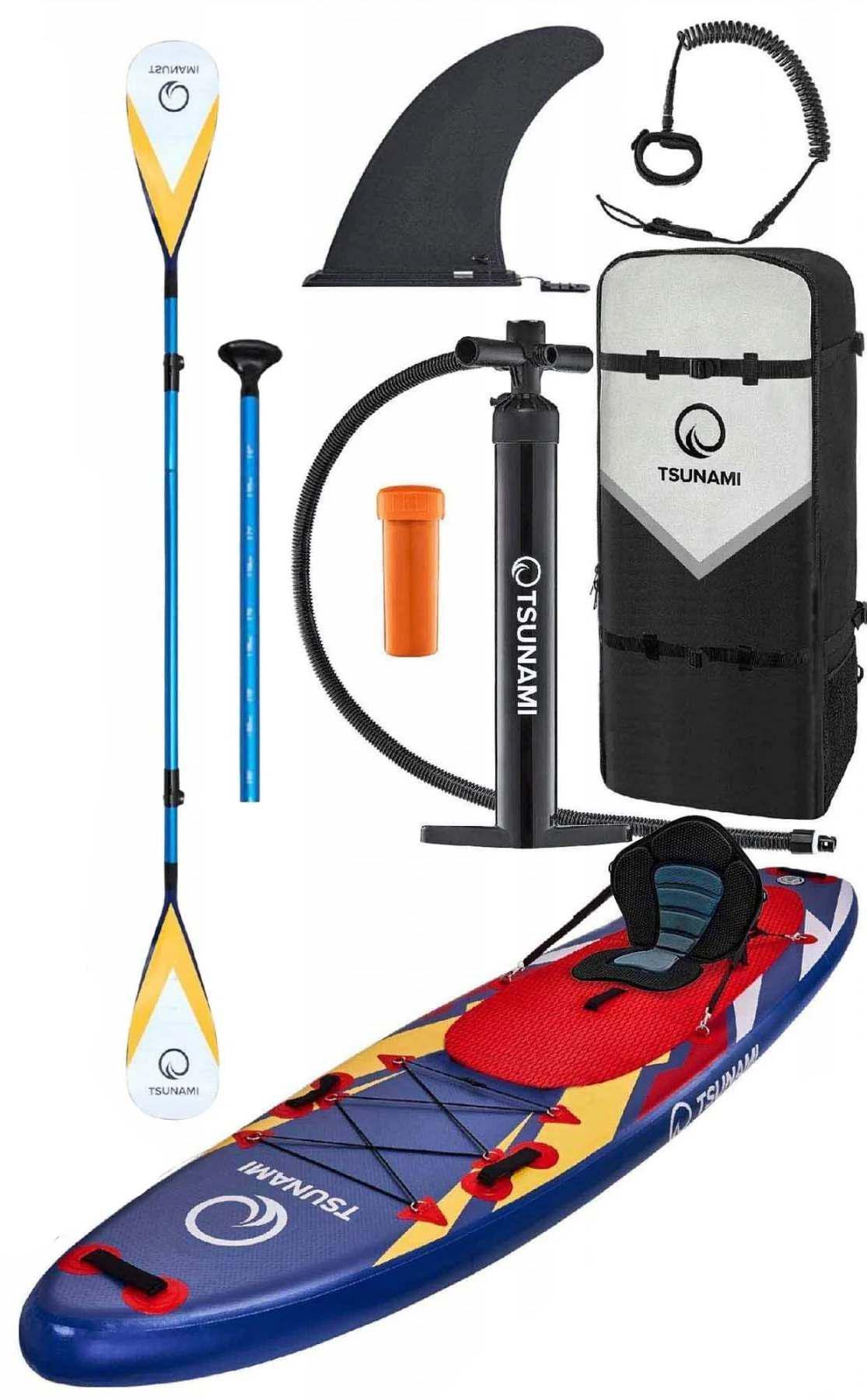 SUP-доска надувная TSUNAMI 320 см с веслом Bolt T07 SUP-доска надувная TSUNAMI 320 см с веслом Bolt T07