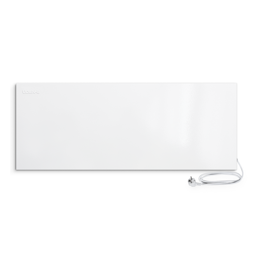 Металлокерамический обогреватель Uden-S-900 со шнуром до 18 м2 1200х475 мм Белый (25748798)