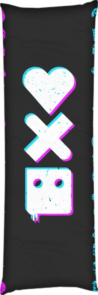 Подушка дакимакура Love Death and Robots 4 40x100 см (13545745)