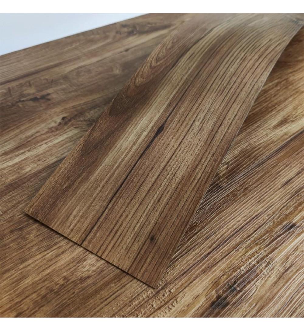 Плитка самоклеюча вінілова 1 шт. Каштановий (СВП-002)