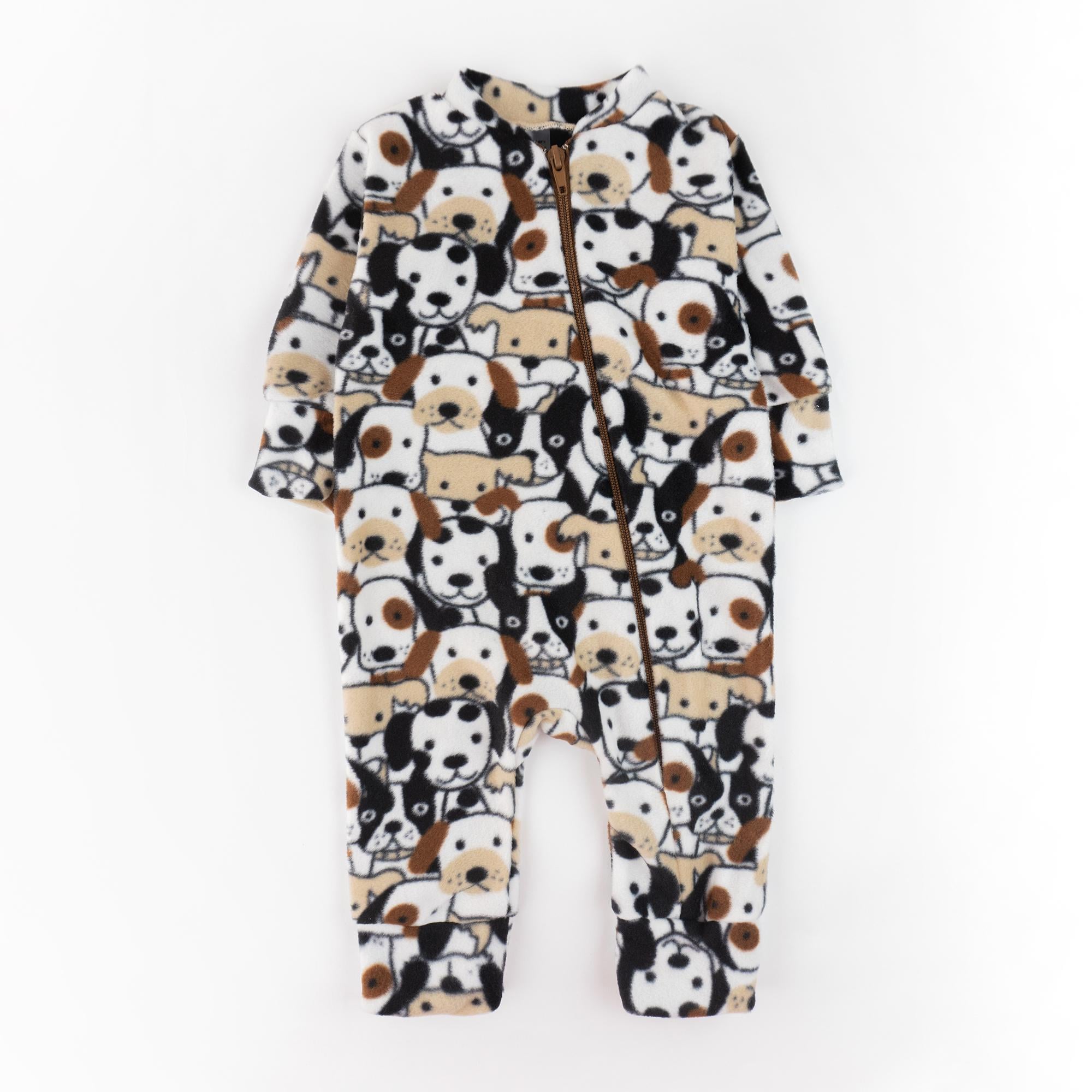 Комбинезон теплый для малышей на молнии Dexter's Puppies d820-4сб с собачками 80 см (700501353)