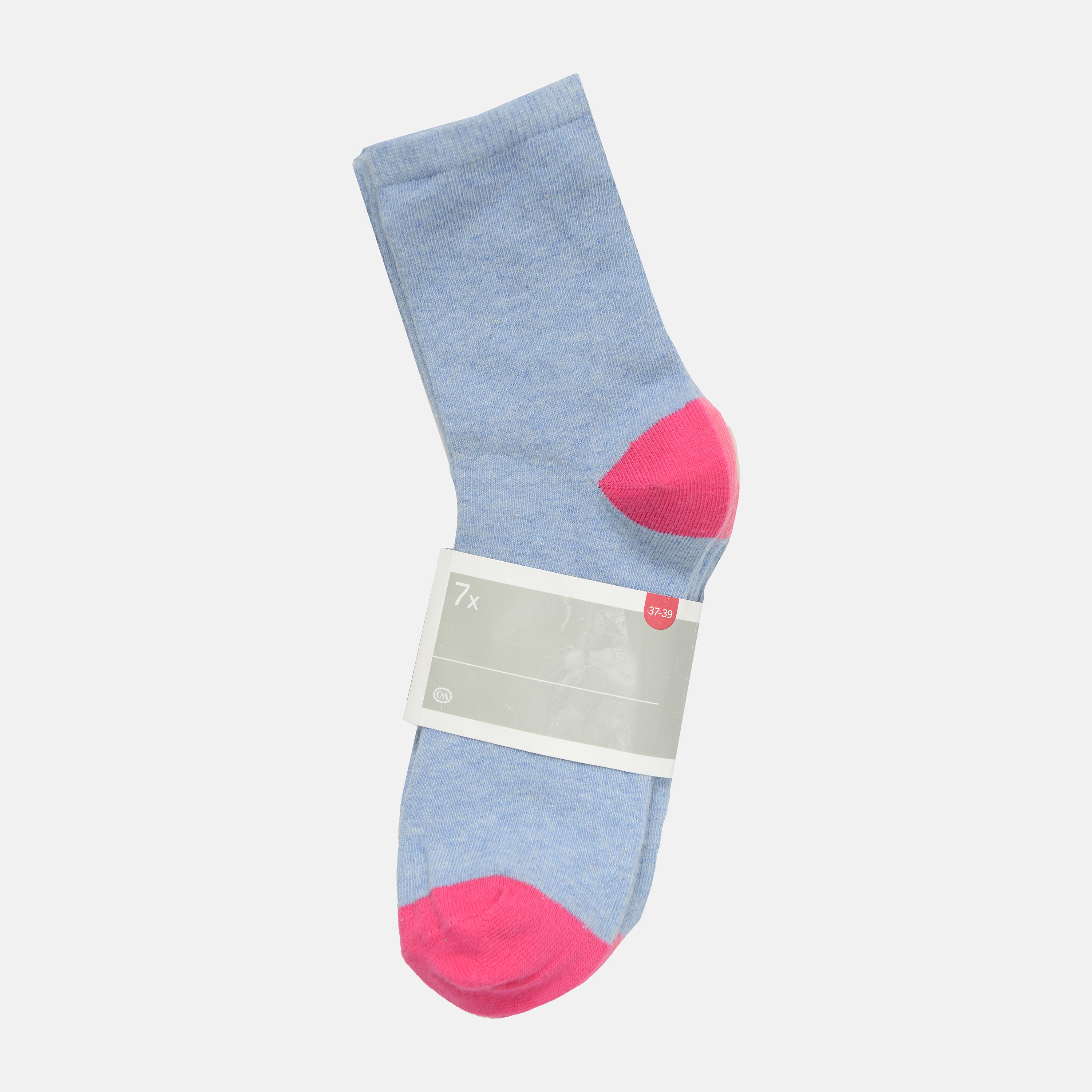 Носки C&A р. 37-39 7 шт. Голубой (4180179440312)