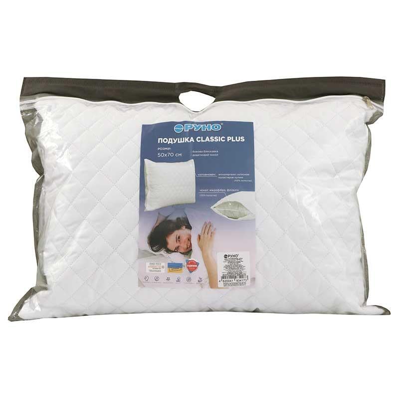 Подушка Руно Classic plus 50x70 см Белый (21212) - фото 8