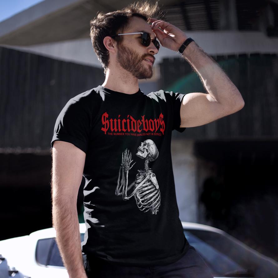 Футболка унисекс Suicideboys The Number