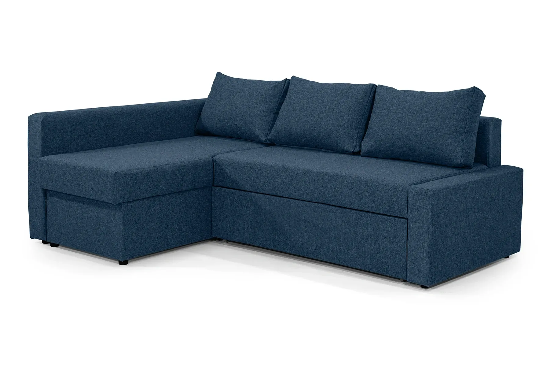 Диван угловой Неон 230х164 см Джинсовый (28118802)