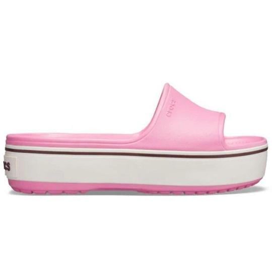 Шльопанці Crocs Crocband Platform Slide M5W7 р. 37/24 см Pink (17612342)
