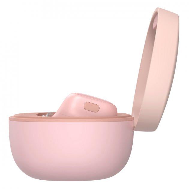 Наушники Bluetooth Baseus Encok True Wireless Earphones WM01 NGWM01-0Y Pink (14af0016) - фото 9