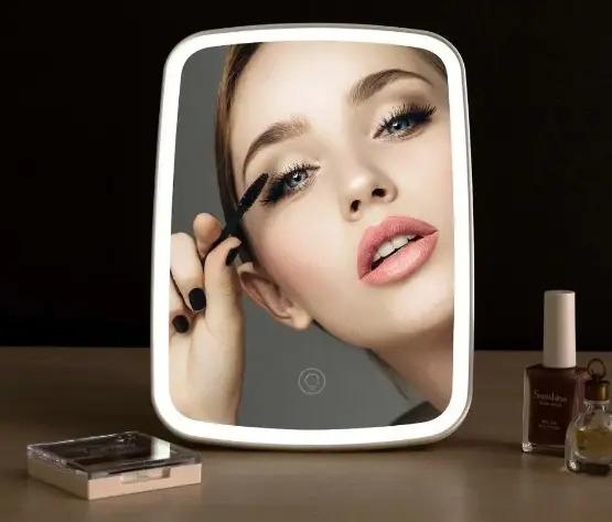 Зеркало для макияжа Jordan Judy LED Makeup Mirror аккумуляторное с подсветкой (00333) - фото 7